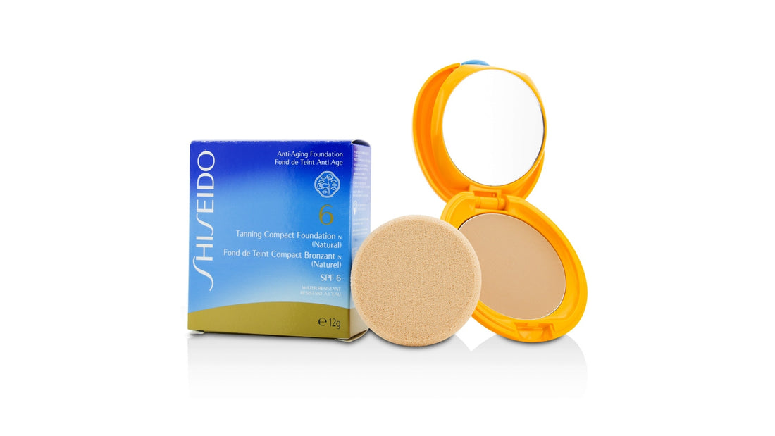 Shiseido Tanning Compatto Natural 12 g — Fondotinta compatto
