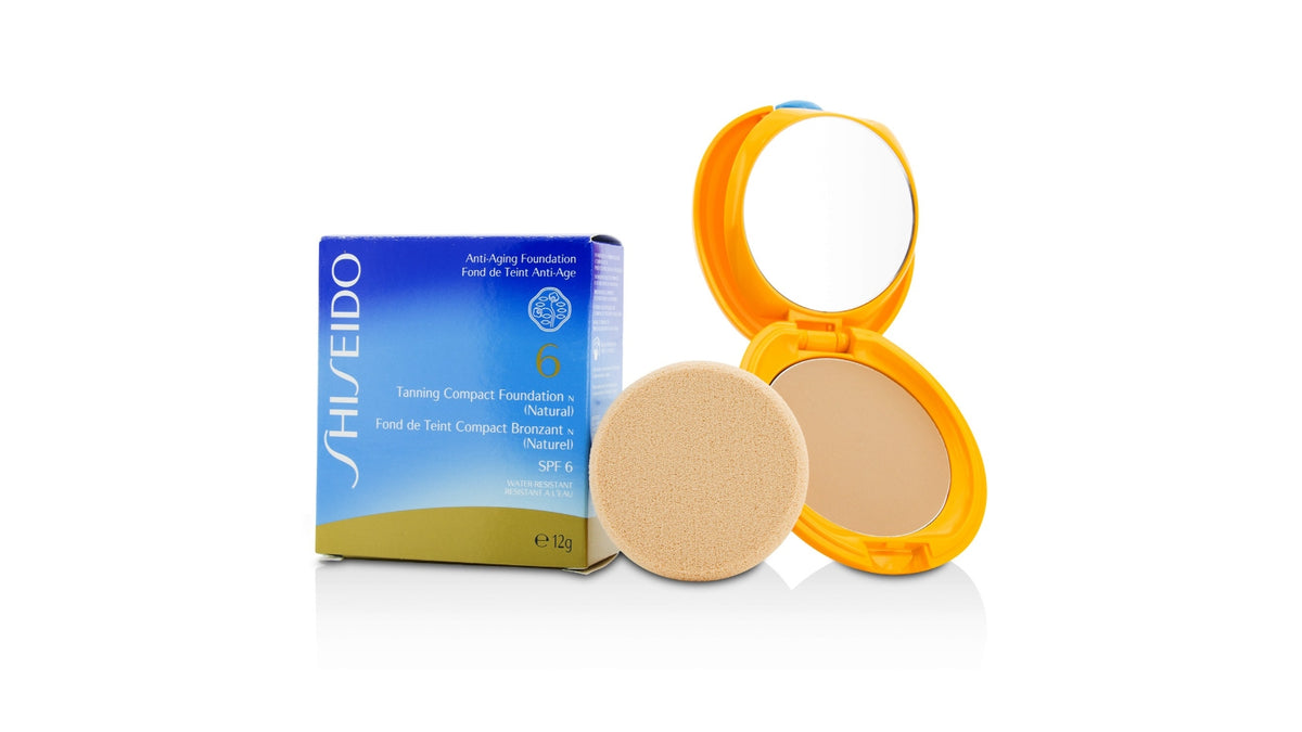 Shiseido Tanning Compatto Natural 12 g — Fondotinta compatto