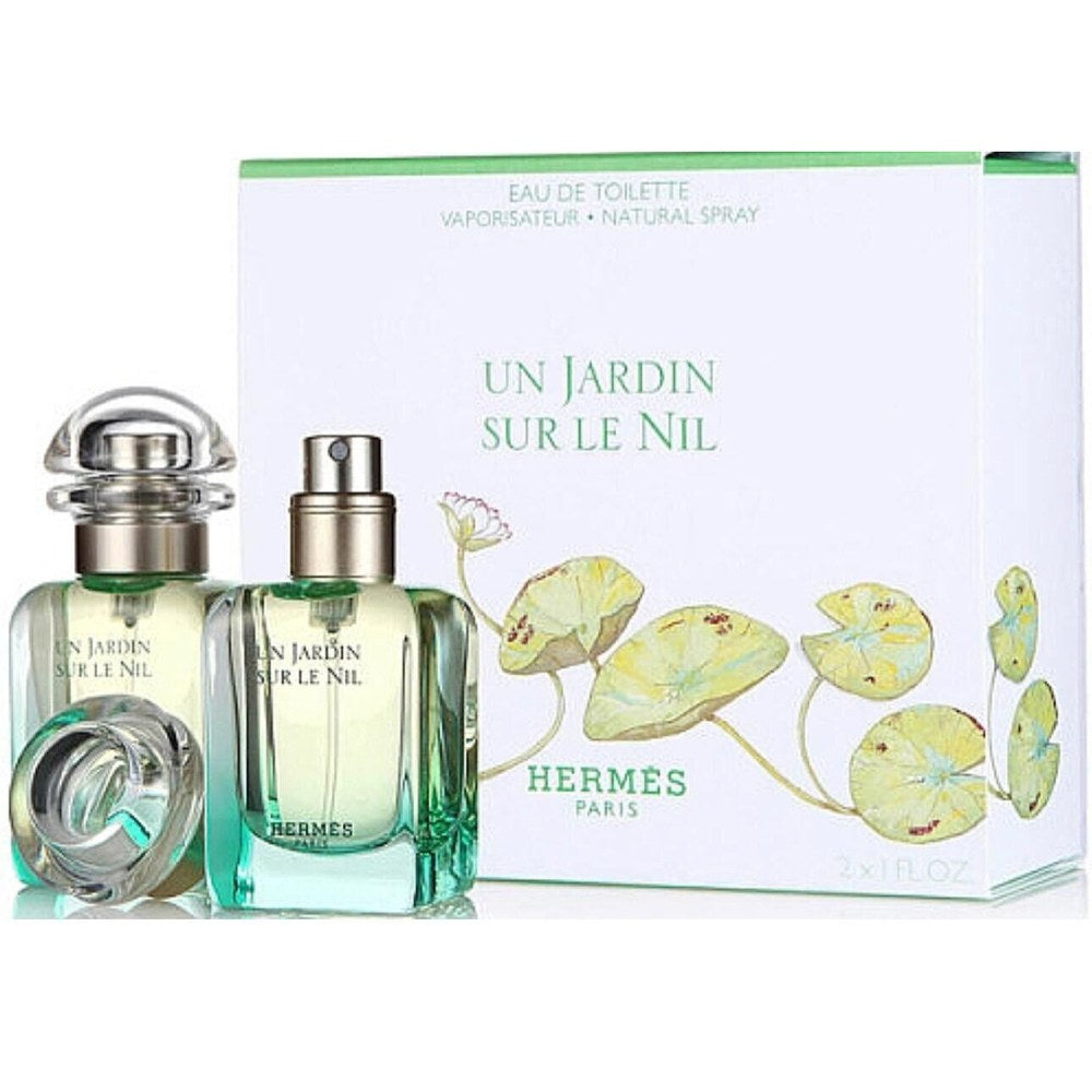 Hermes Un Jardin Sur Le Nil Набор-дуэт Eau de Toilette унисекс, 2 штуки, 30 ml 