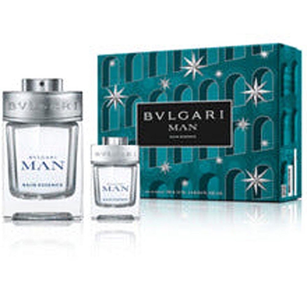 Gavesett Bvlgari Man Rain Essence EDP 100 ml og miniatyr EDP 15 ml 100 ml 