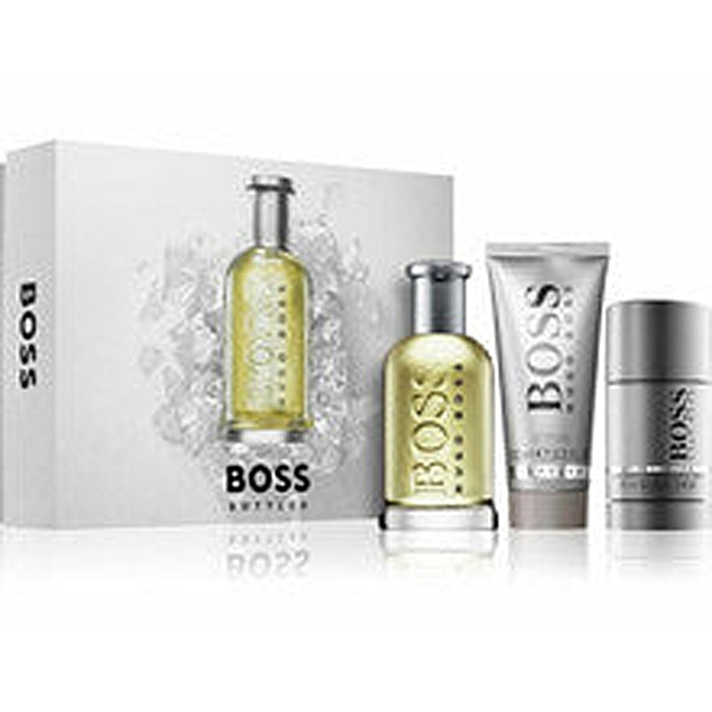 طقم هدايا Hugo Boss Boss Bottled No.6 يحتوي على EDT 100 مل، جل استحمام 100 مل ومزيل عرق 75 جم 100 مل 