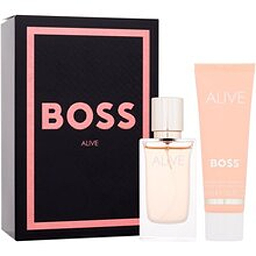 מארז מתנה Hugo Boss Alive Eau de Parfum 30 ml ותחליב גוף 50 ml 