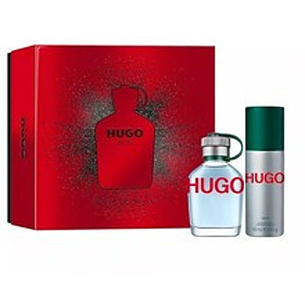 Lahjasetti Hugo Boss Hugo EDT 75 ml ja deodoranttisuihke 150 ml 75 ml 