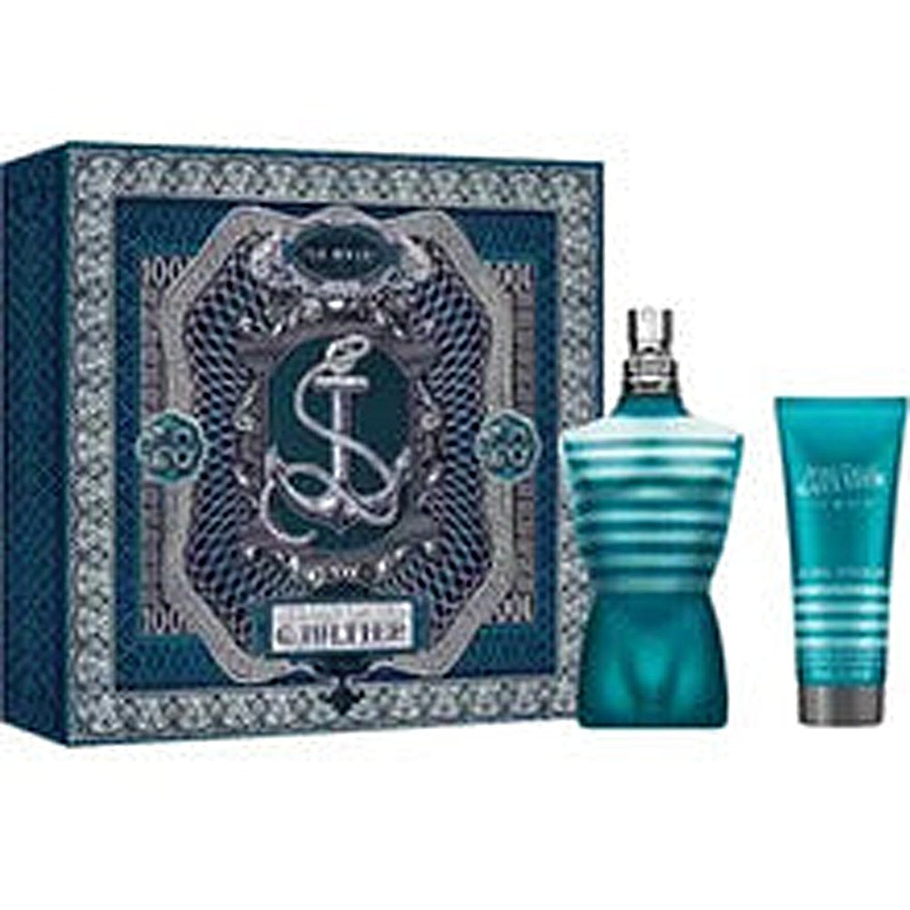 Jean Paul Gaultier مجموعة Le Male Great EDT 125 مل جل استحمام 