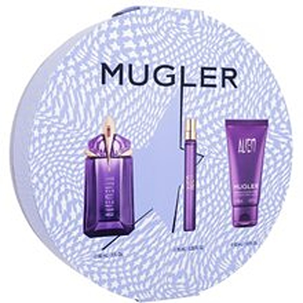 Lahjapakkaus Thierry Mugler Alien EDP 60 ml, mini EDP 10 ml + suihkumaito 50 ml 60 ml 