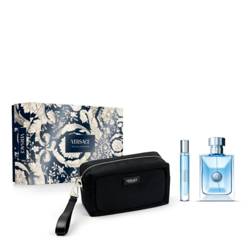 Versace Versace pour Homme סט EDT 100 ml + EDT 10 ml + תיק קוסמטי 100 ml 