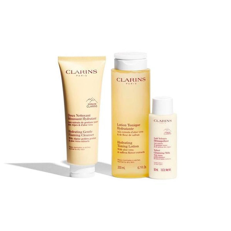 Clarins Cleansing Essentials Normal Skin presentförpackning för normal hud 