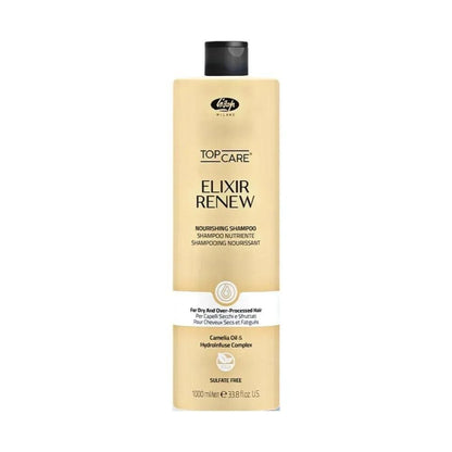 Lisap Elixir Renew شامبو مغذٍّ للشعر الجاف والتالف 1000 ml