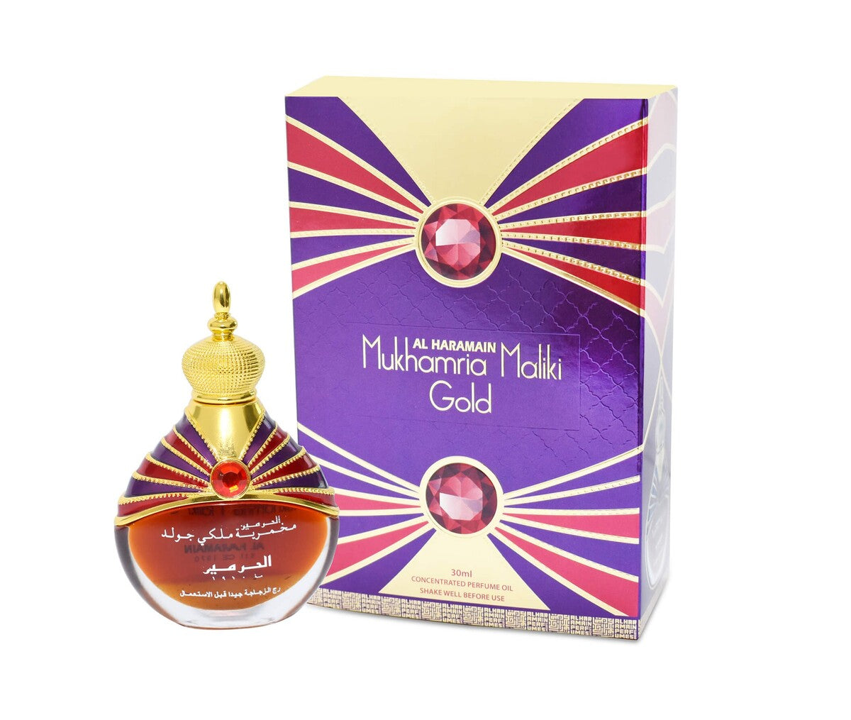 Al Haramain Mukhamria Maliki Guld 30 ml