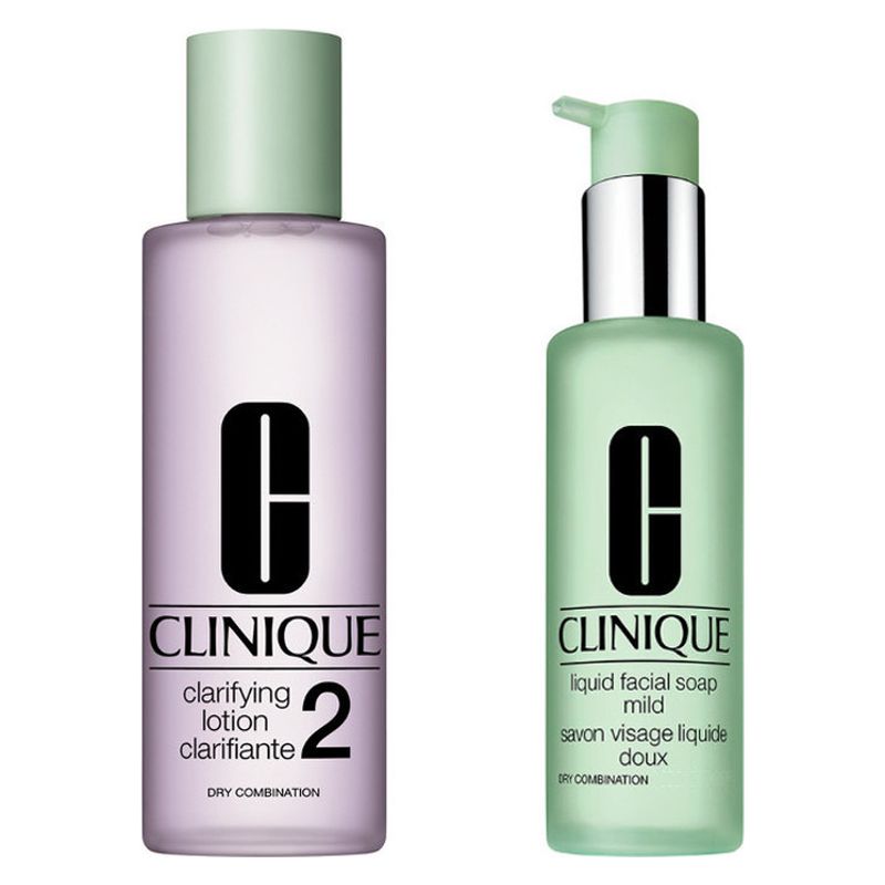 Clinique Clarifying Lotion 2 + Liquid Facial Soap Delicate Set