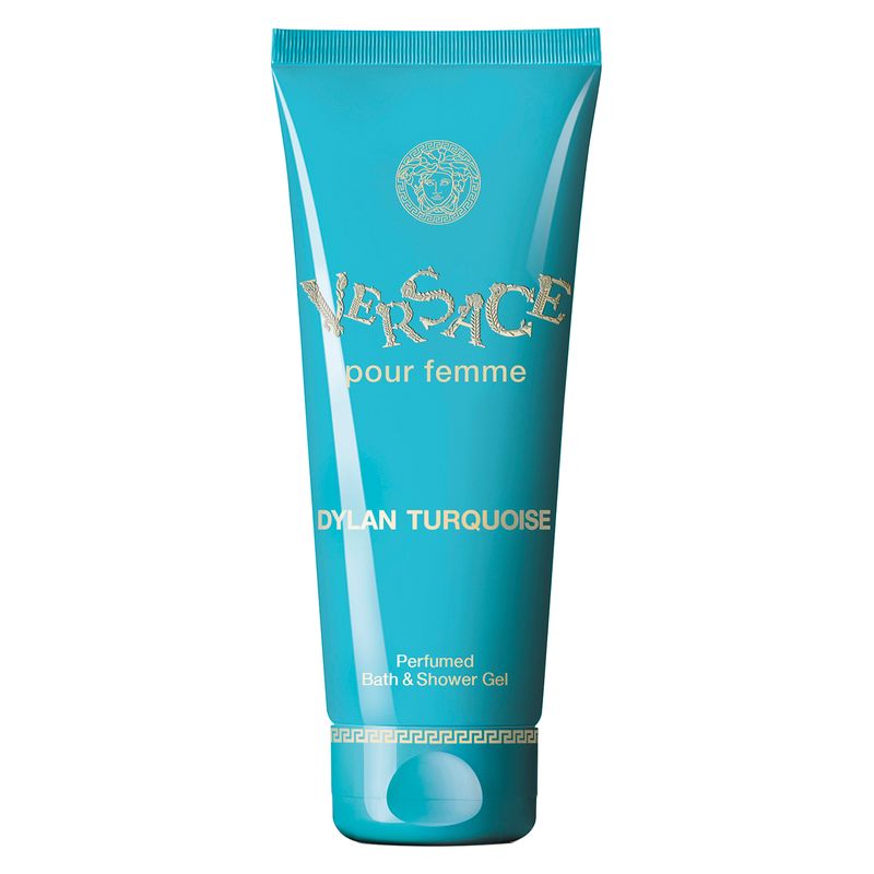 Versace Dylan Turquoise Scented Bath &amp; Shower Gel for Women 200 Ml