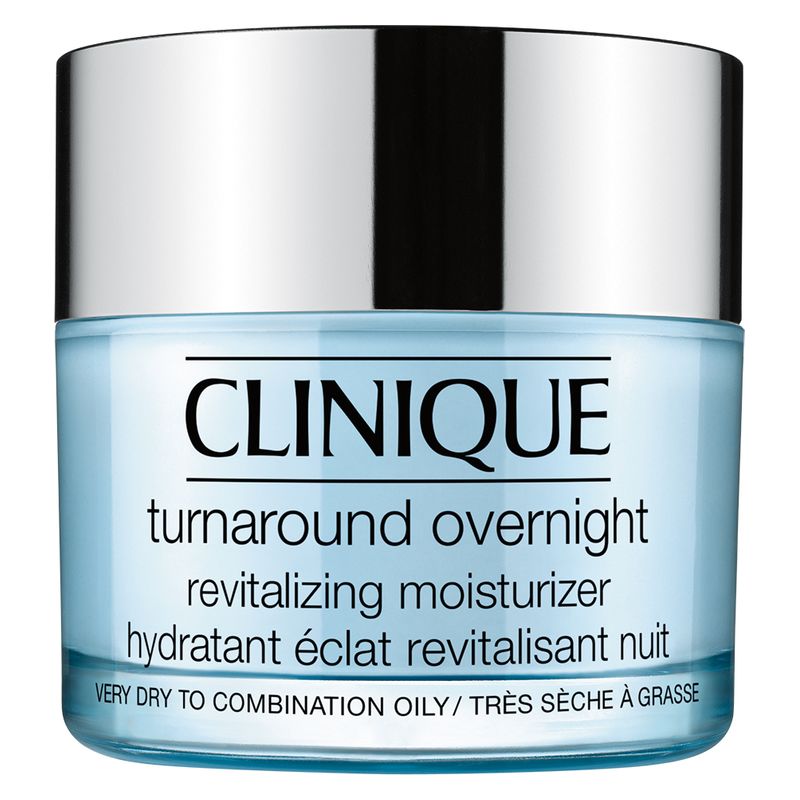 Clinique TURNAROUND OVERNIGHT REVITALIZING HYDRATERENDE CRÈME - VAN ZEER DROOG TOT GEMENGD OLIEACHTIG 50 ML