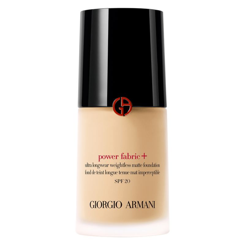 Armani Power Fabric+ עמיד במיוחד Lightweight Matte Foundation Spf 20 3.5 (30 ML)