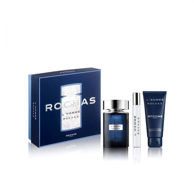 Rochas L´homme toaletní voda pro muže 100ml gel 20ml