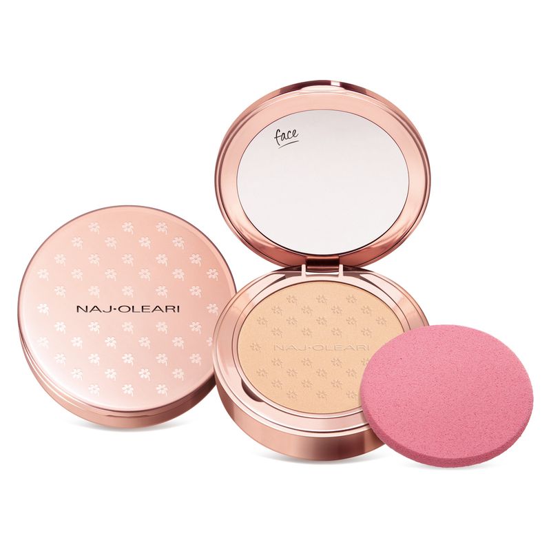 Naj·Oleari Silk Feel Wet&amp;Dry Compact Powder Foundation 03 - beige