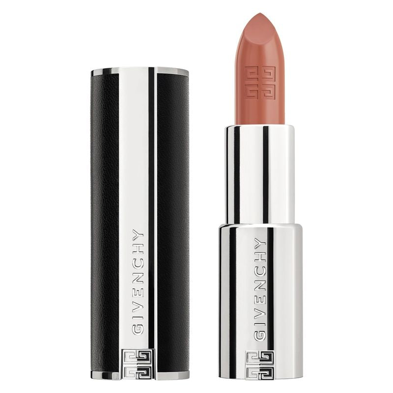 Givenchy LE ROUGE INTERDIT ΕΝΤΟΝΟ ΜΕΤΑΞΩΤΟ ΚΡΑΓΙΟΝ - Βελούδινο φινίρισμα, φωτεινό χρώμα 112 - MOUSSELINE NUDE