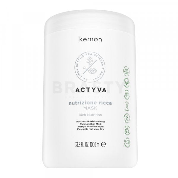 Kemon Actyva Nutrizione Maschera ricca 1000 ml