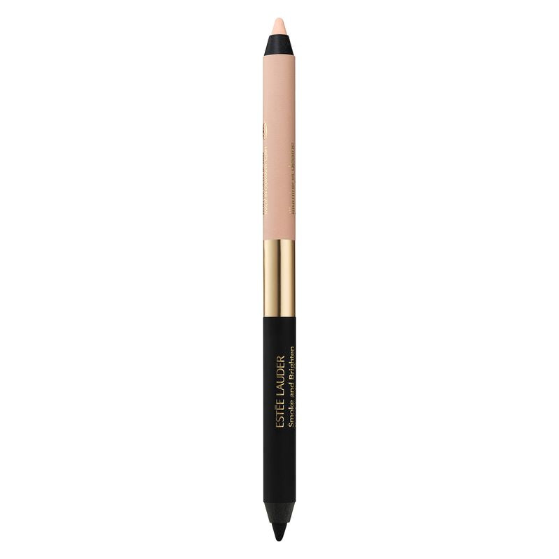 Estee Lauder Smoke And Brighten Kajal Eyeliner Duo Black / Cream