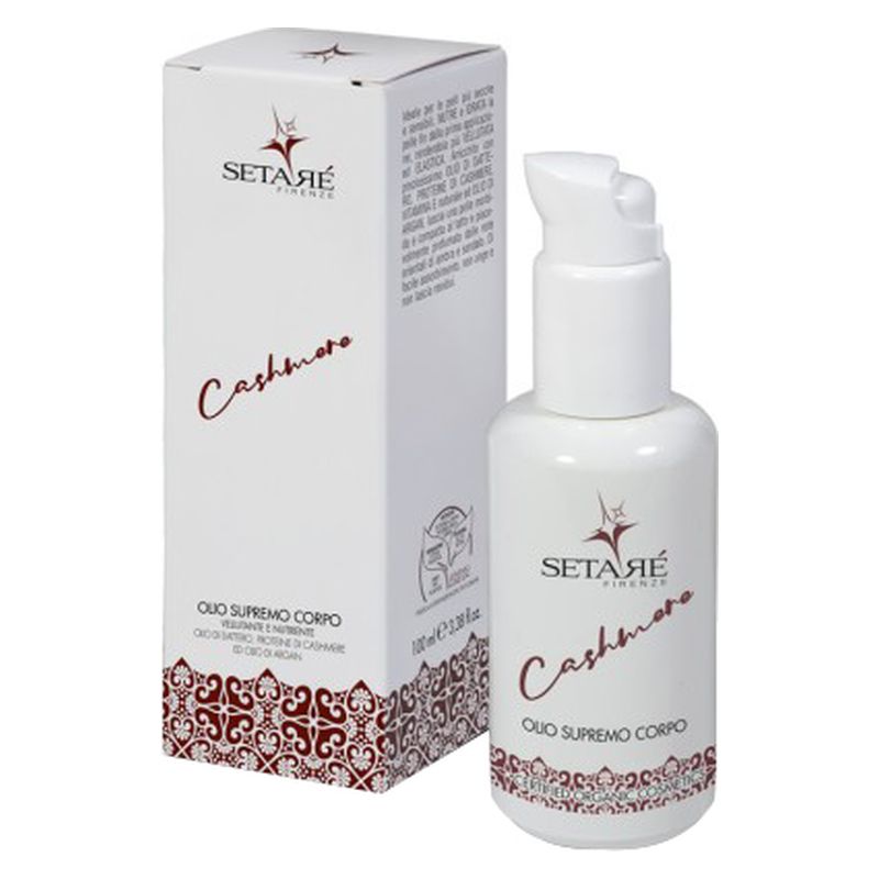 Setarè Cashmere Supreme Olejek do ciała aksamitnie i odżywczo 100 ml