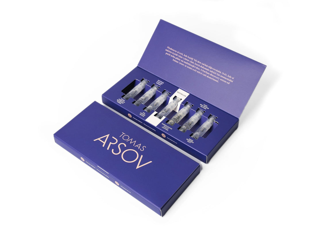 Tomas Arsov Vanilla Almond Milk Amber cofanetto unisex 3 ml — Profumo