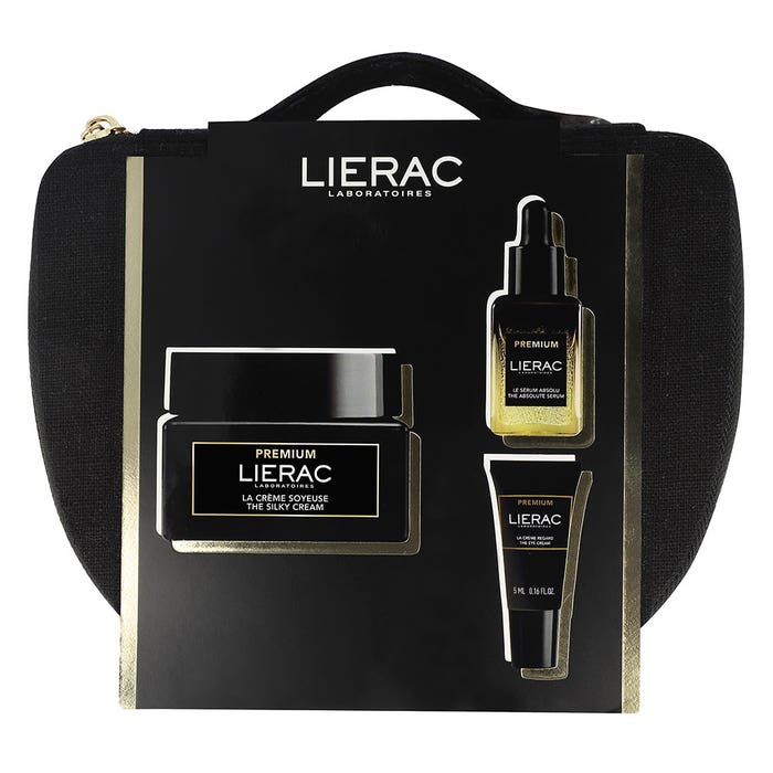 Lierac Premium Silky Crema 50 ml Cofanetto 4 pezzi — Crema Viso