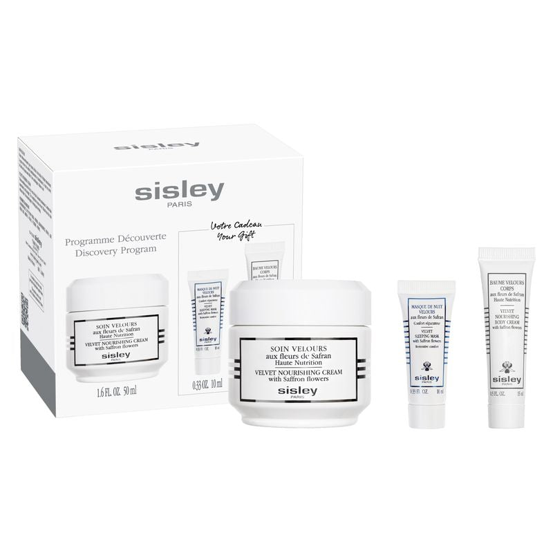 Sisley 사프란 꽃을 이용한 벨벳 트리트먼트 프로그램