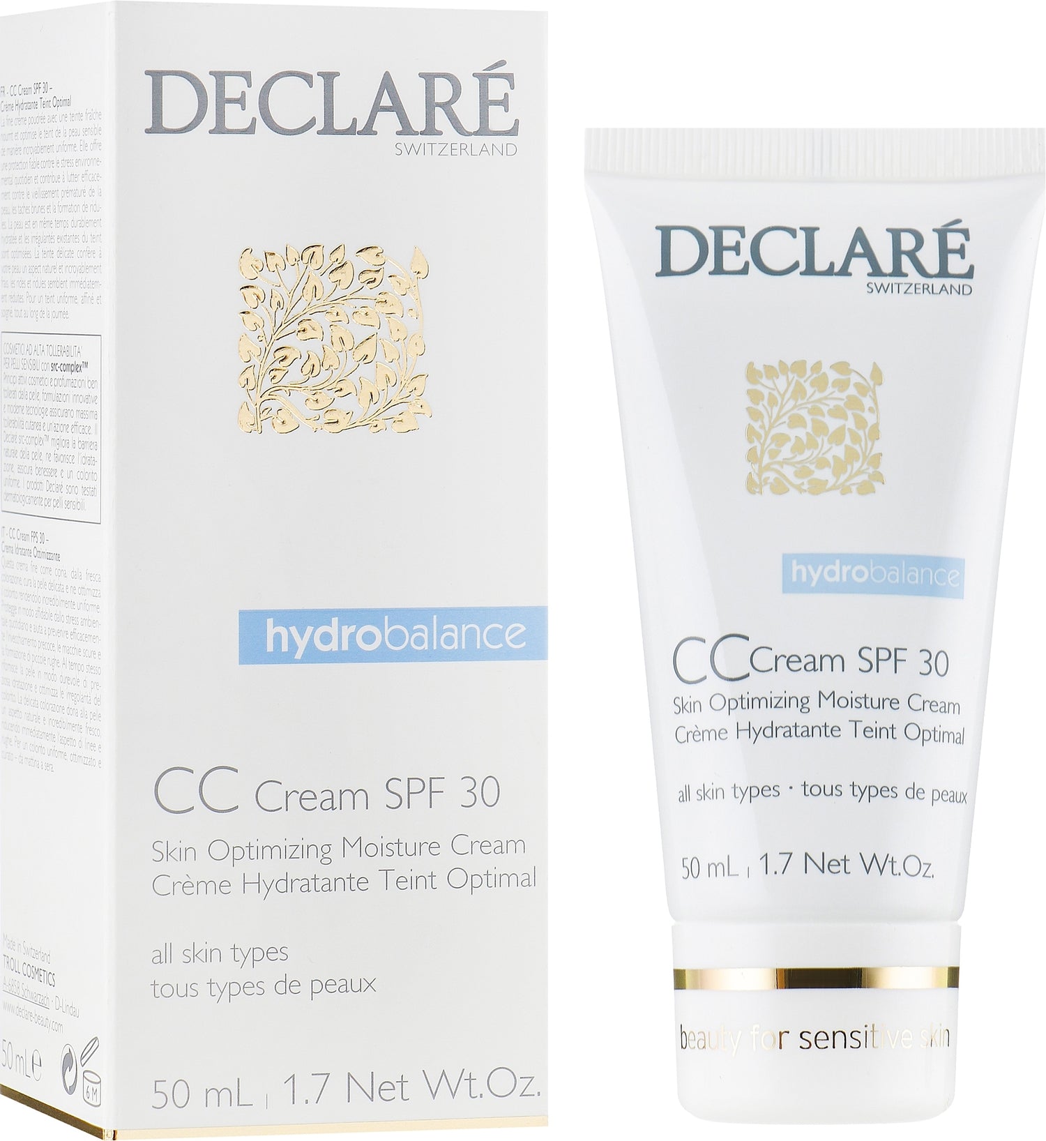Declare Skin Optimizing Moisture Cream CC Cream con SPF 30 50 ml