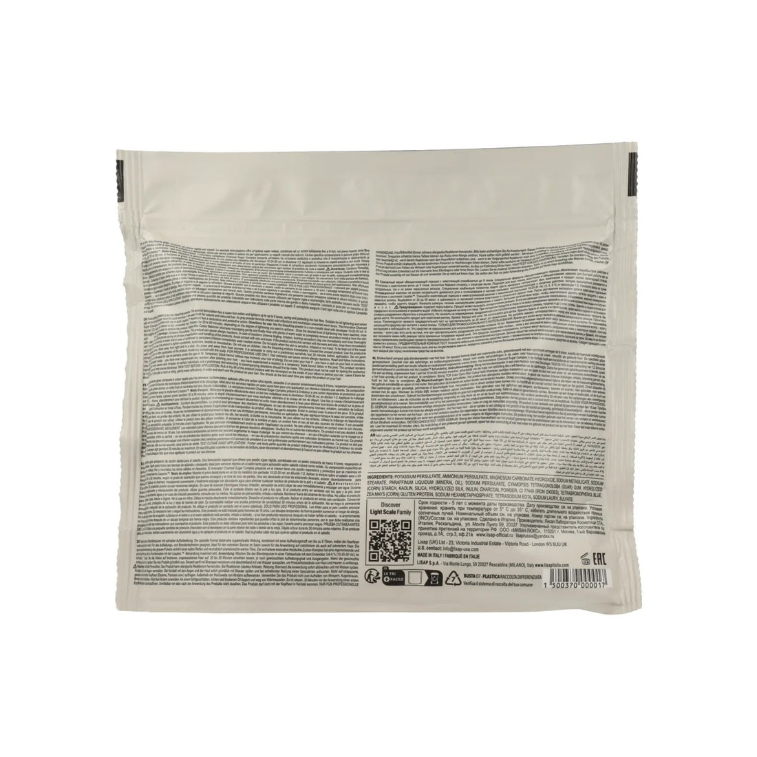 Lisap Light Scale Platino 500 g — Polvere decolorante capelli