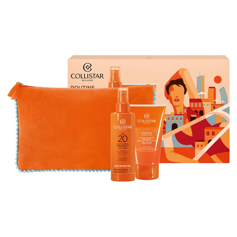 Collistar SET LECHE SPRAY BRONCEADORA HIDRATANTE SPF 20