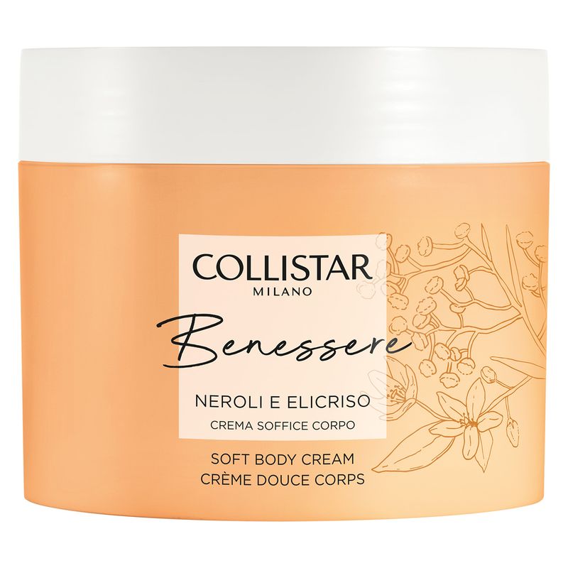 Collistar Wellbeing Neroli E Elicriso jemný tělový krém 200 ml