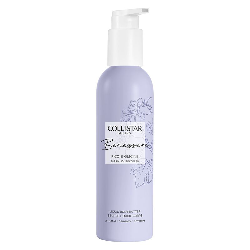 Collistar Wellbeing smochin și glicine Unt de corp lichid 200 ML