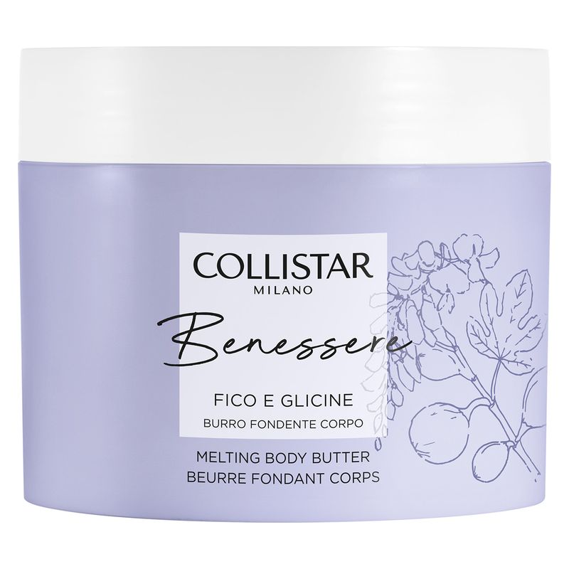 Collistar Wellbeing fikon och blåregn Mörk body butter 200 ML