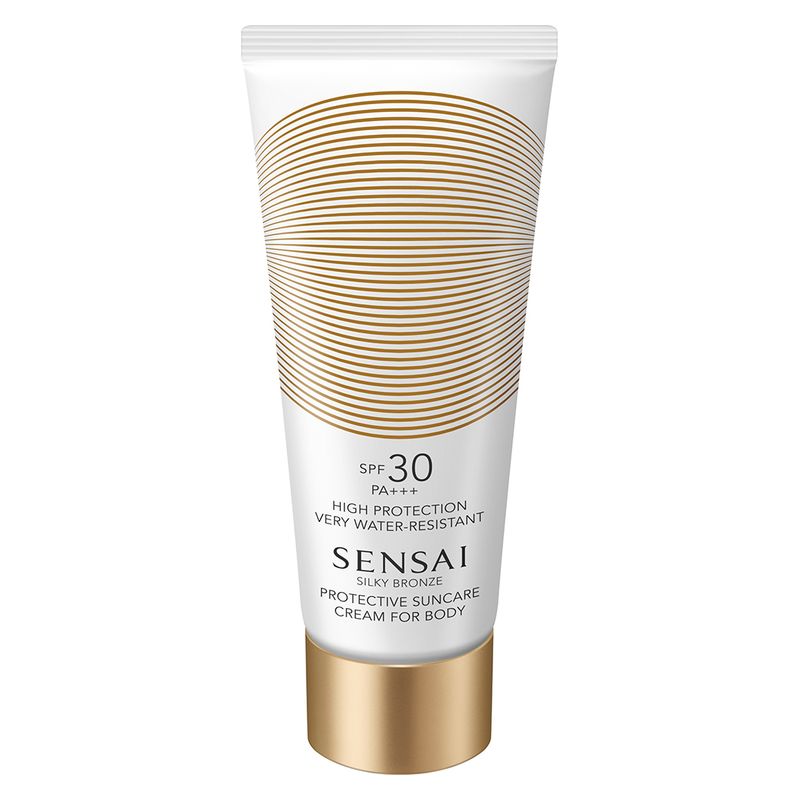 Sensai Protective Sun Cream Body Bronze Silky Spf 30 150 Ml