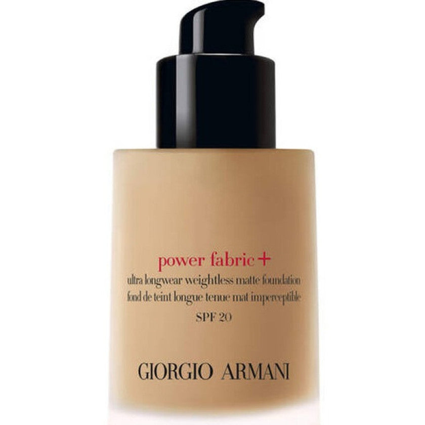 Giorgio armani Power Fabric + Fondotinta A Copertura Completa Con Finish Opaco Naturale Pff - 6