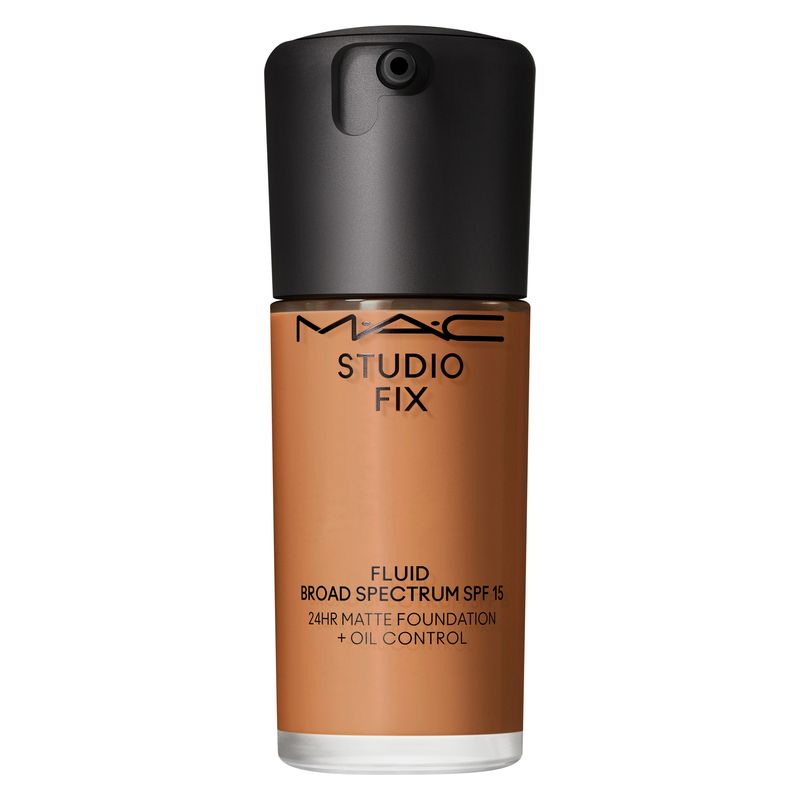 Mac Cosmetics STUDIO FIX FLUID SPF 15 - FONDOTINA SOFT-MATTE, EFFETTO SECONDA PELLE, COPRENZA NATURALE FINO A 24 ORE NC46 30 ML