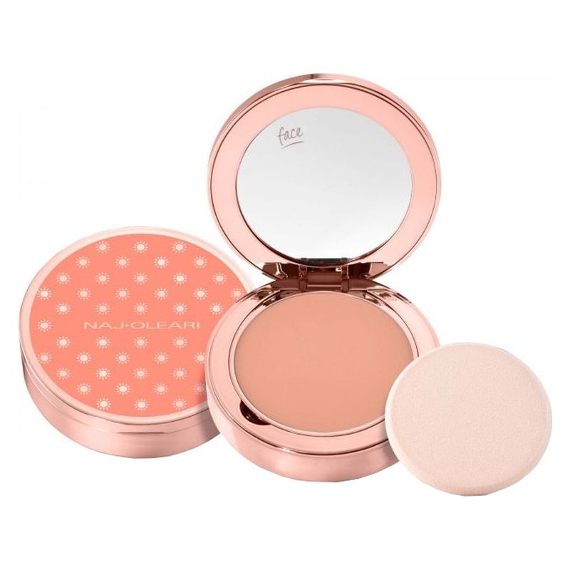 Naj·Oleari Sun Addiction Water Resistant Compact Cream Foundation Spf 15 03 - Καραμέλα