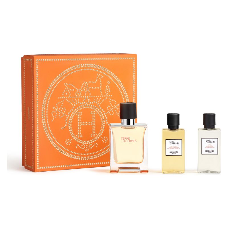 Hermès Terre D' Box SætHermès Eau De Toilette Herre 50ml