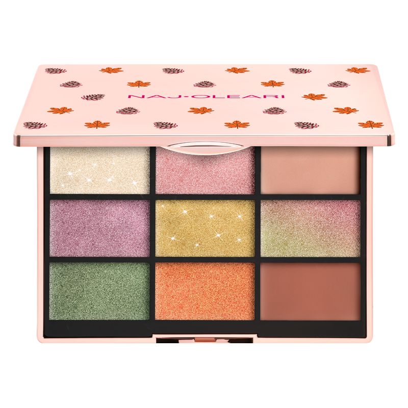 Naj·Oleari Sparkling Foliage Eyeshadow Palette - 9 Eyeshadow Palette 01