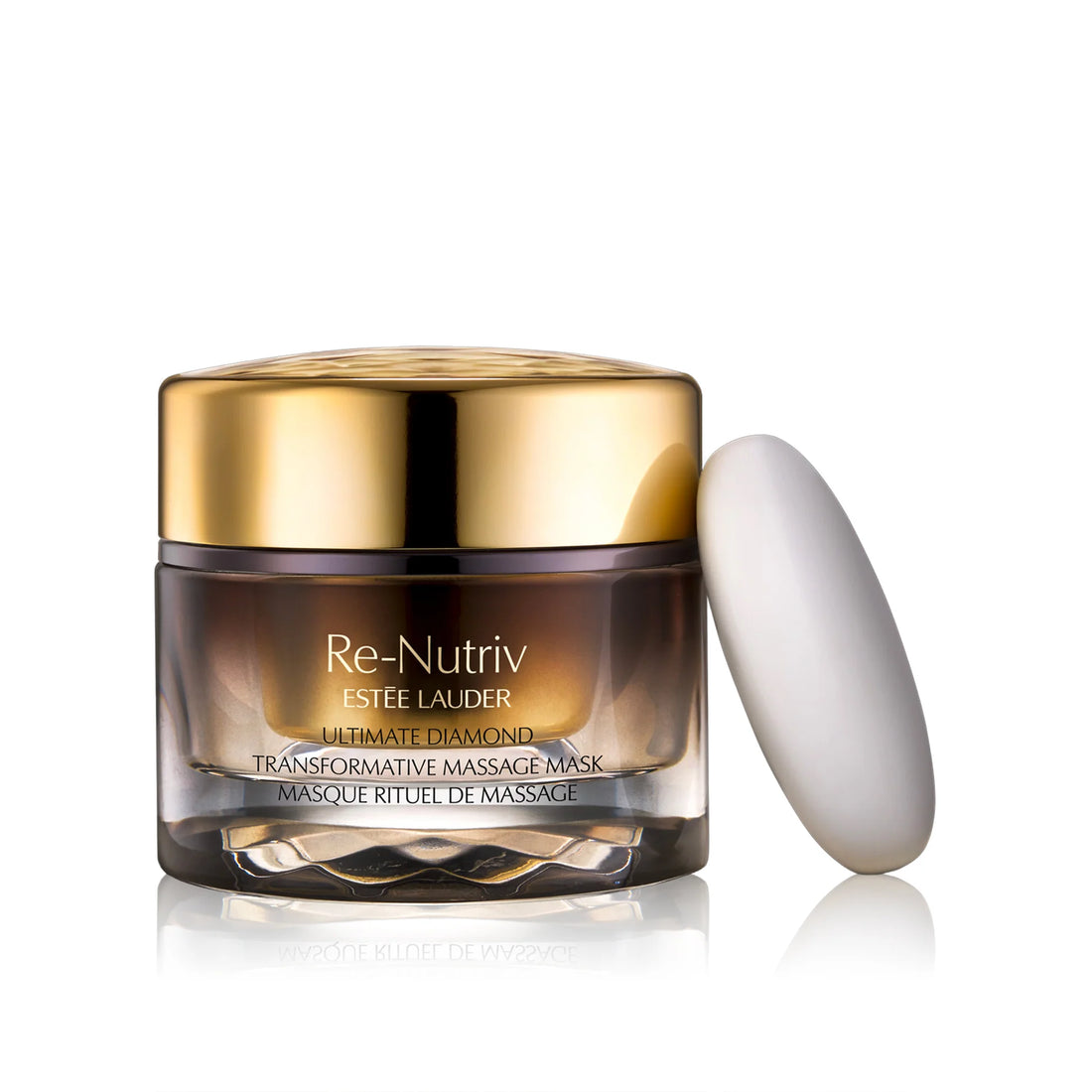 Estee lauder Re-Nutriv Ultimate Diamond Transformative Thermal Ritula Massage Mask - Máscara facial regeneradora antienvelhecimento com trufa negra - 50ml