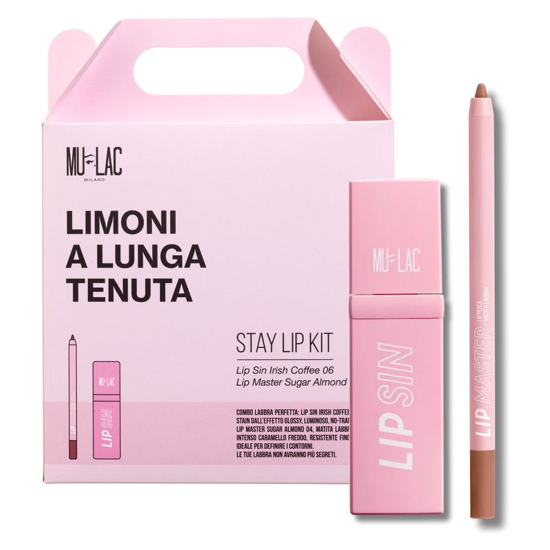 Mulac Stay Kit Lips «Стойкие лимоны»