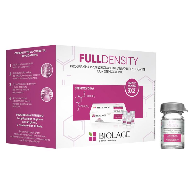Biolage Fulldensity Programma Professionale Intensivo Ridensificante Con Stemoxydina 30 Fiale Da 6 Ml