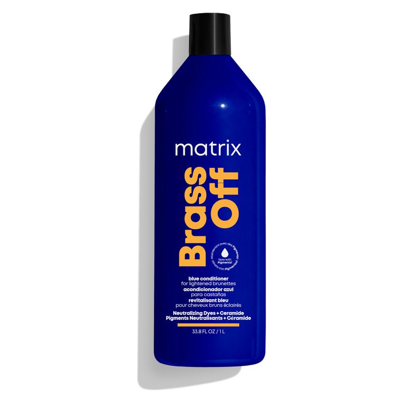 Matrix Total Results Brass Off Blue Conditioner — balsamo neutralizzante toni ramati 1000 ml