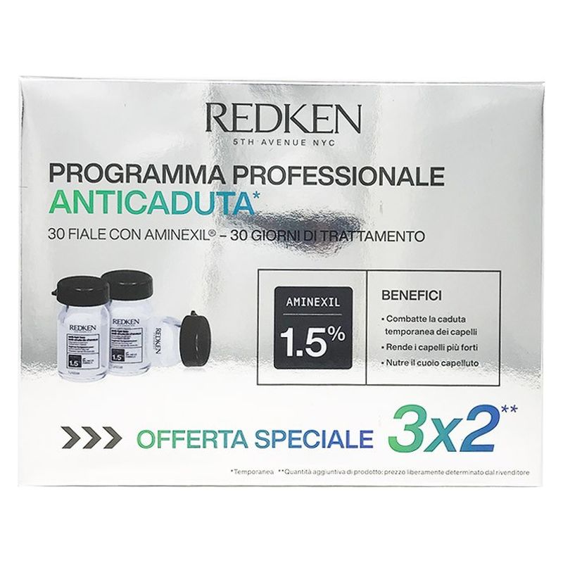 Redken Profesjonelt anti-hårtapsprogram 30 hetteglass à 6 ml