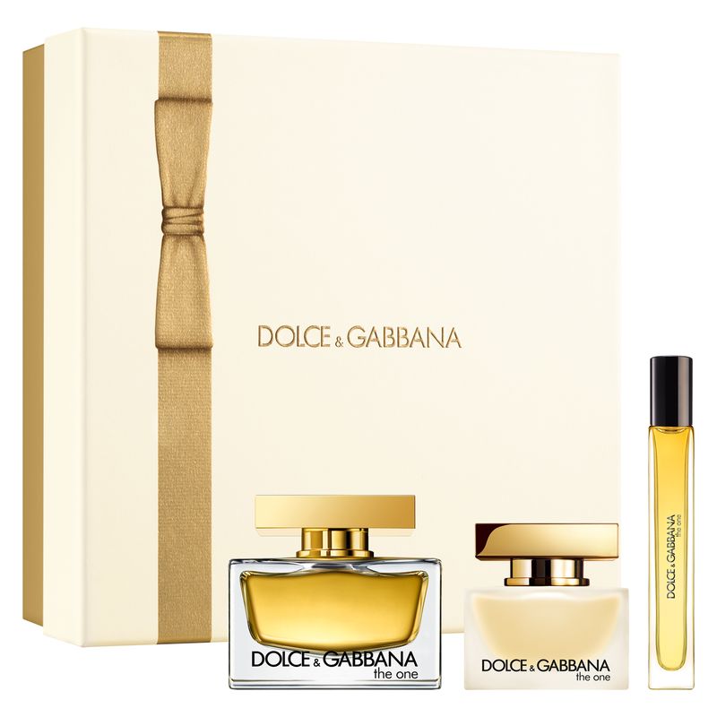 Dolce &amp; gabbana The One Eau De Parfum Spray 75 Ml + Hair Spray 30 Ml + Travel Eau De Parfum Spray 10 Ml