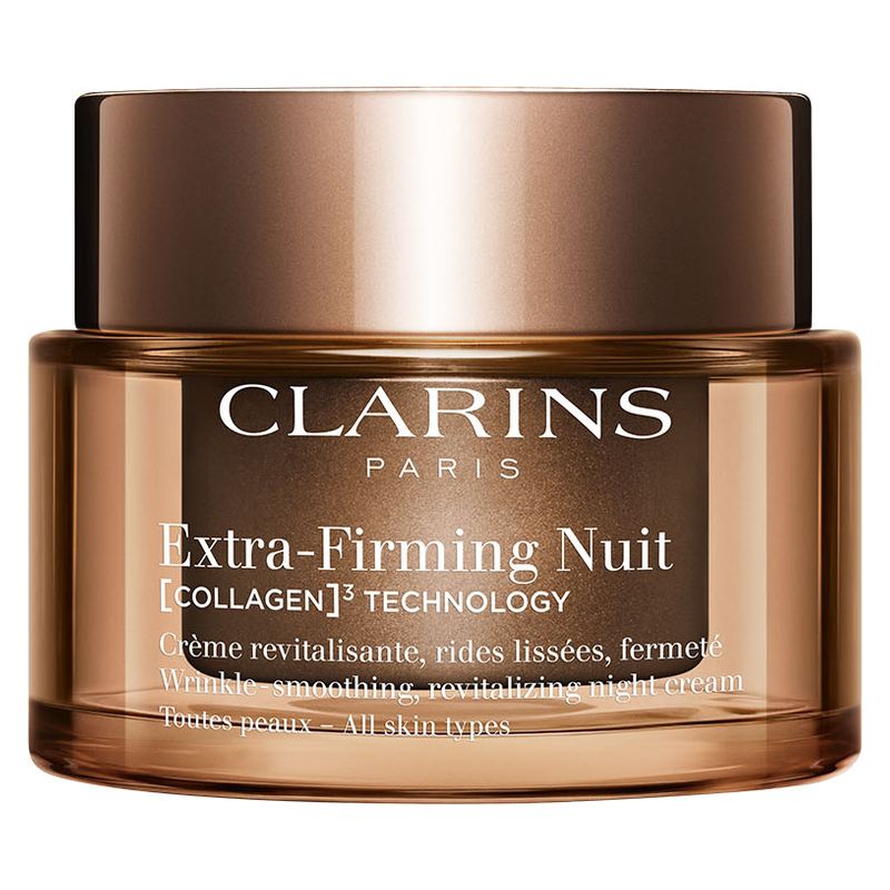 Clarins Crema de Noche Extra Reafirmante [Colágeno]³ Todo Tipo de Piel 50 Ml