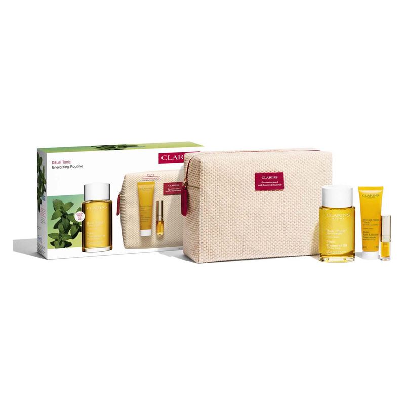 Clarins Cofanetto Huile Tonic
