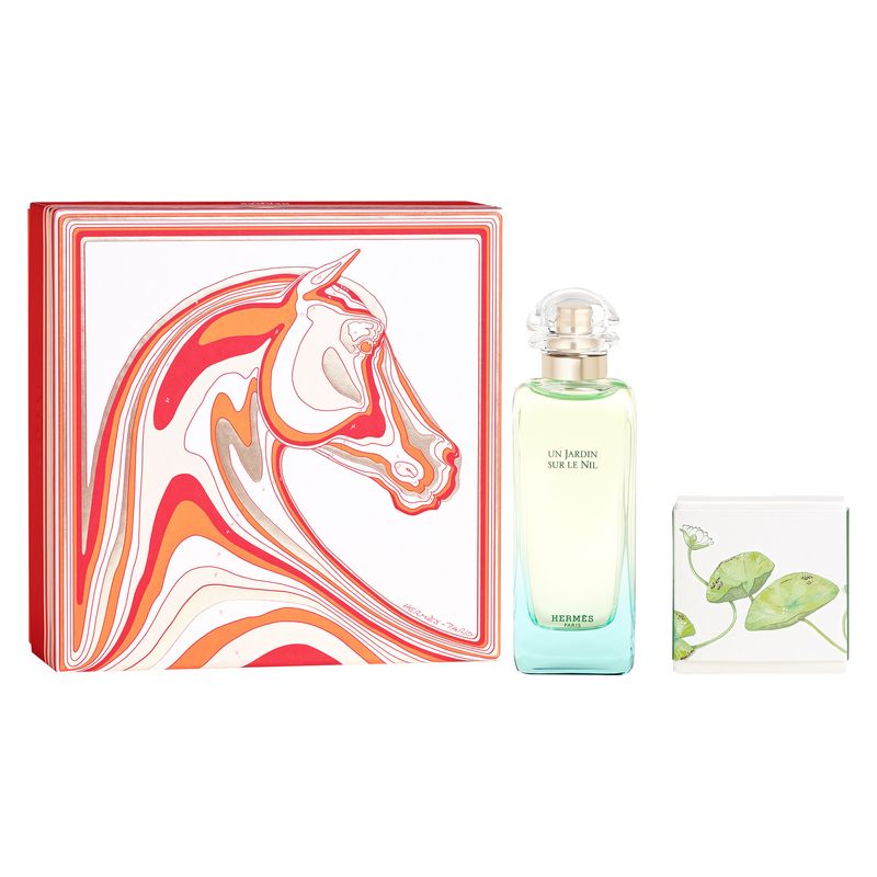 Hermès Cofanetto Un Jardin sur le Nil Eau de Toilette 100 ml + Sapone Profumato 50g