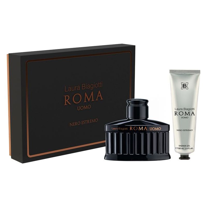 Laura Biagiotti Roma Uomo Nero Estremo Eau De Parfum Intense Spray 125 Ml (Gaveæske) 