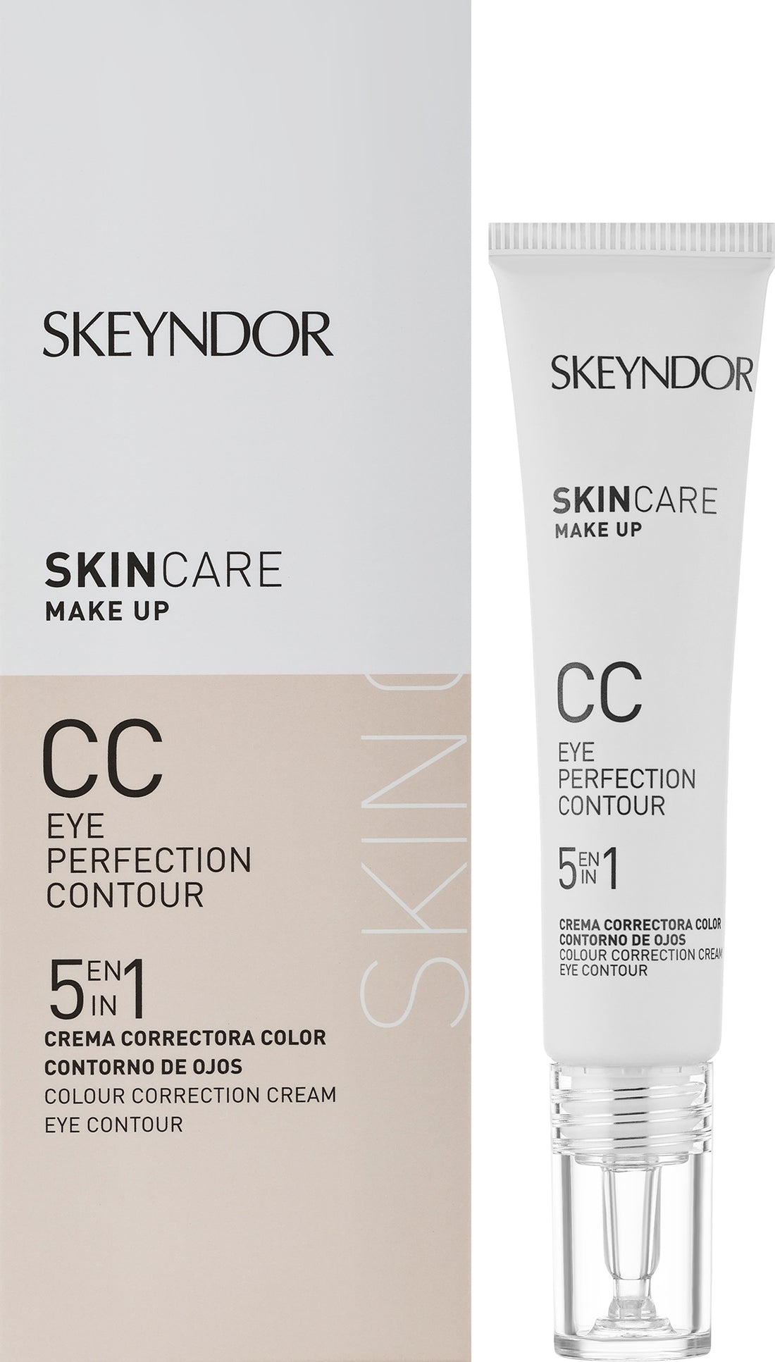 Skeyndor SkinCare Make Up CC Eye Perfection Contour CC Cream 5 in 1 per contorno occhi 15 ml