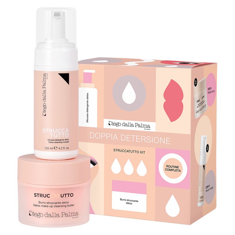 Diego Dalla Palma ערכת ניקוי כפול להסרת איפור